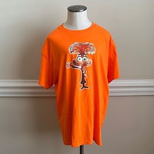 Orange Inside Out 2 Anxiety Anxie-Tee T-Shirt Size Large